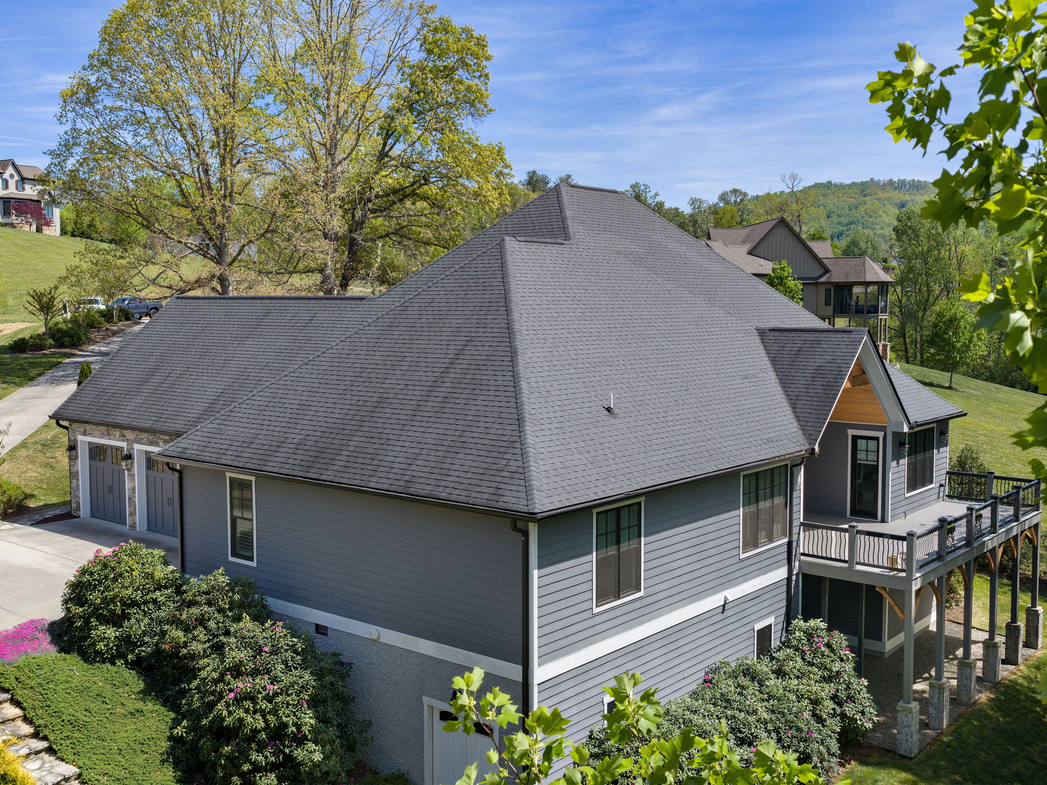 Aerial Mountain Panorama